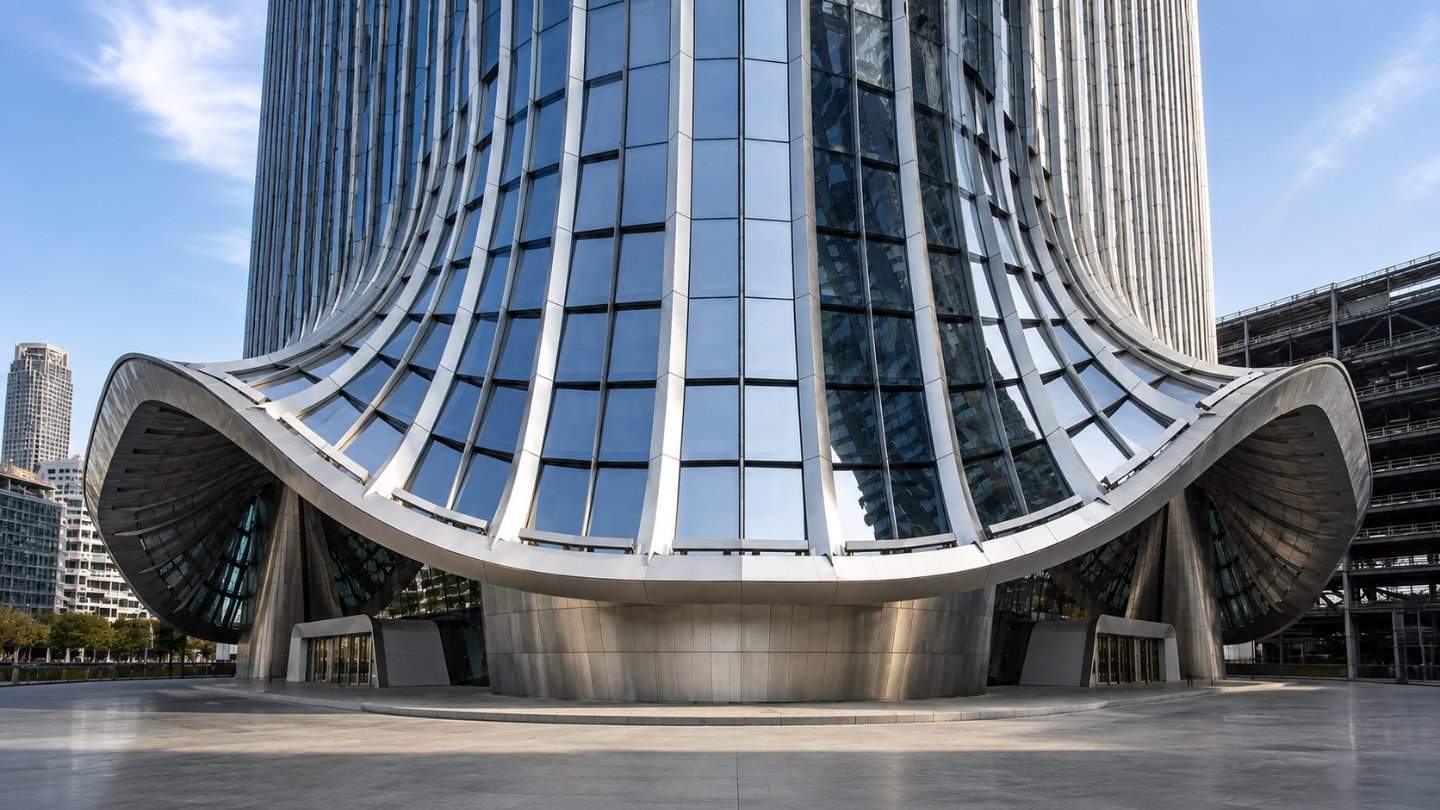 Detalle de la estructura de la CITIC Tower - RDM