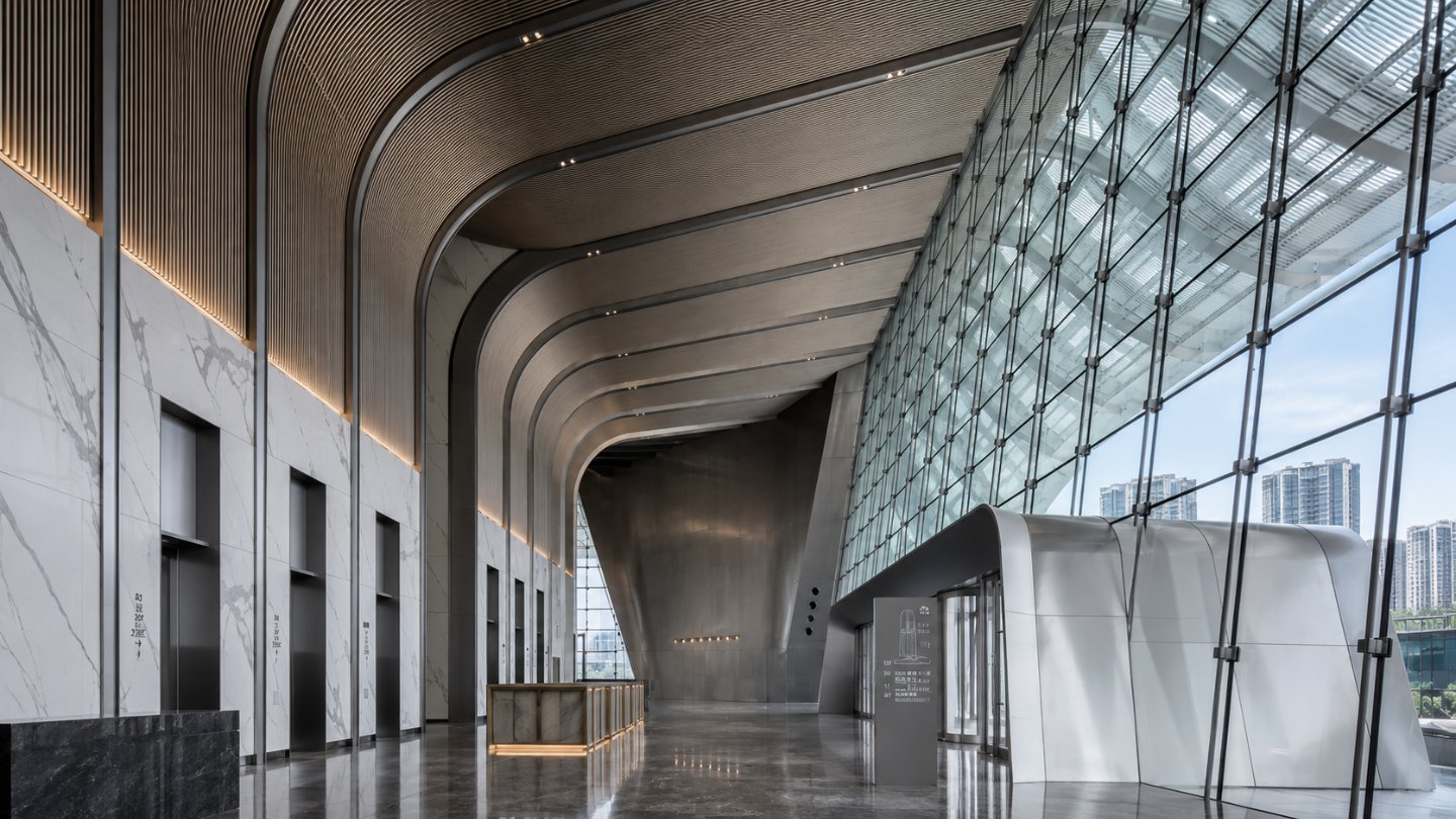 Espacios del interior de la CITIC Tower - RDM