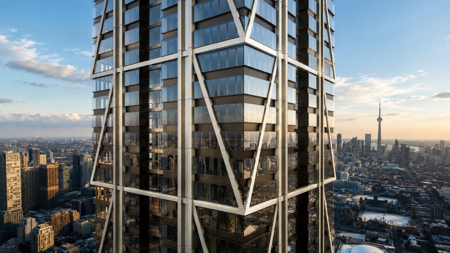 Detalle de la estructura de One Bloor West RDM