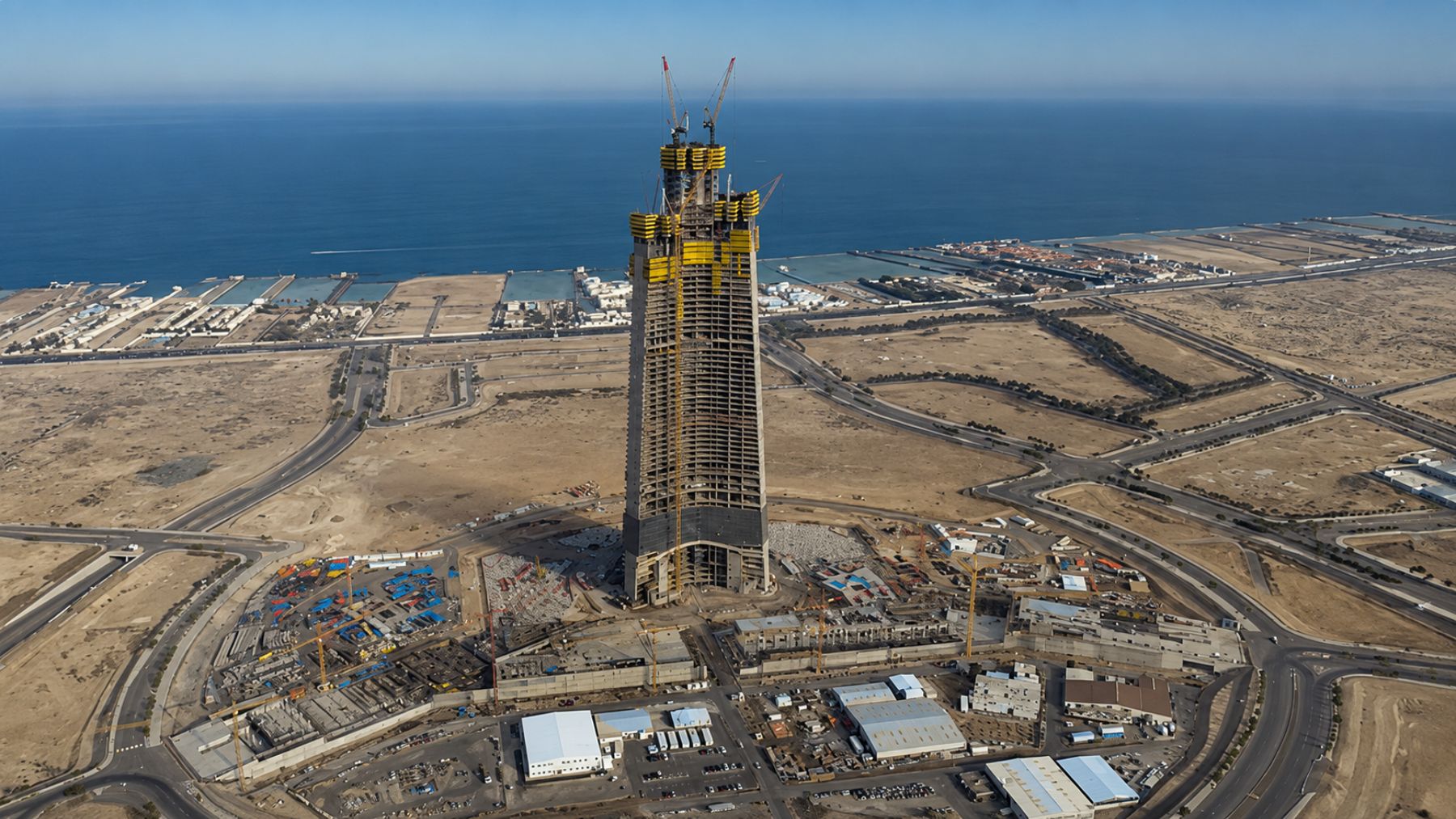 La Jeddah Tower retomó su reconstrucción en 2025