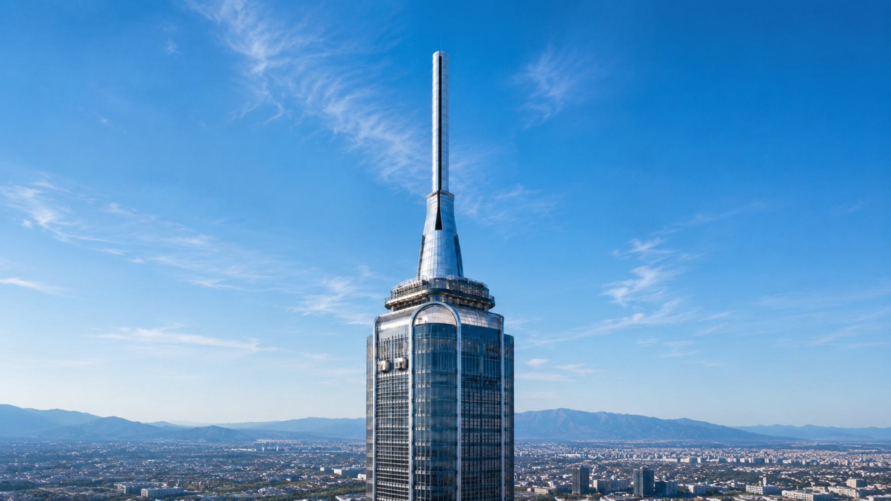 La Torre Rise tendrá una aguja de gran longitud