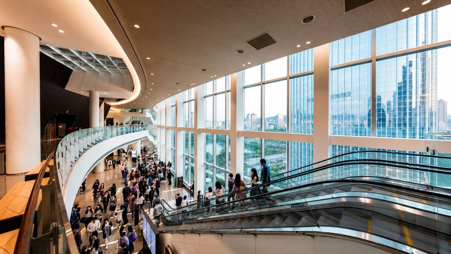 Área comercial del Lotte World Tower - RDM
