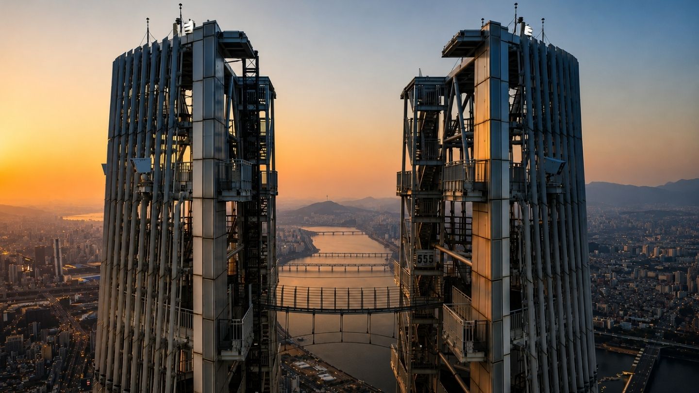 Coronación del Lotte World Tower - RDM