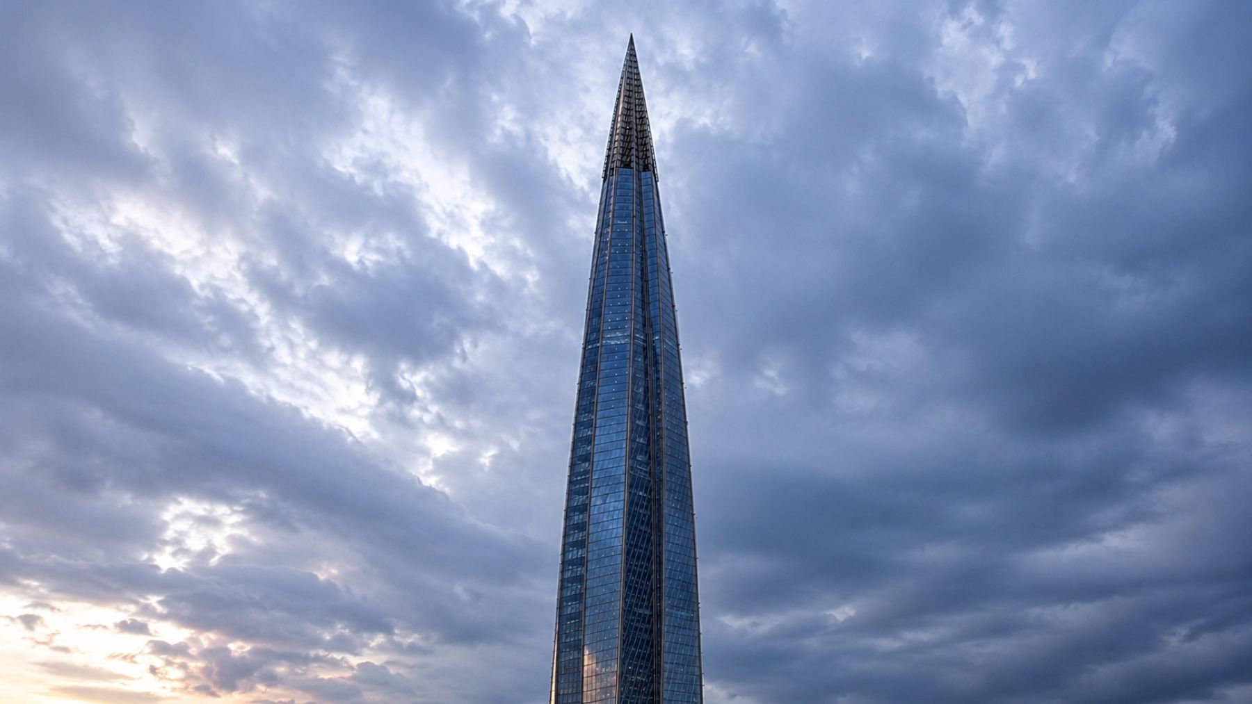 Detalle de la estructura del Lakhta Center - RDM