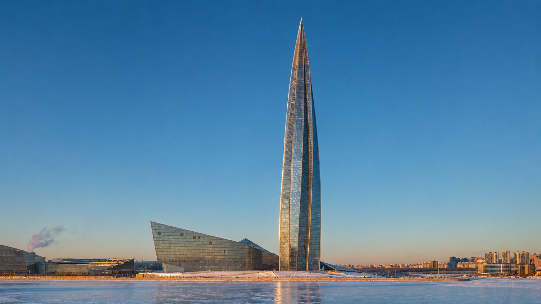 El Lakhta Center se sitúa en el distrito del mismo nombre - RDM